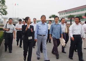 2009年10月8日，全国人大常委会原副委员长许嘉璐视察尊龙凯时人生就是博。